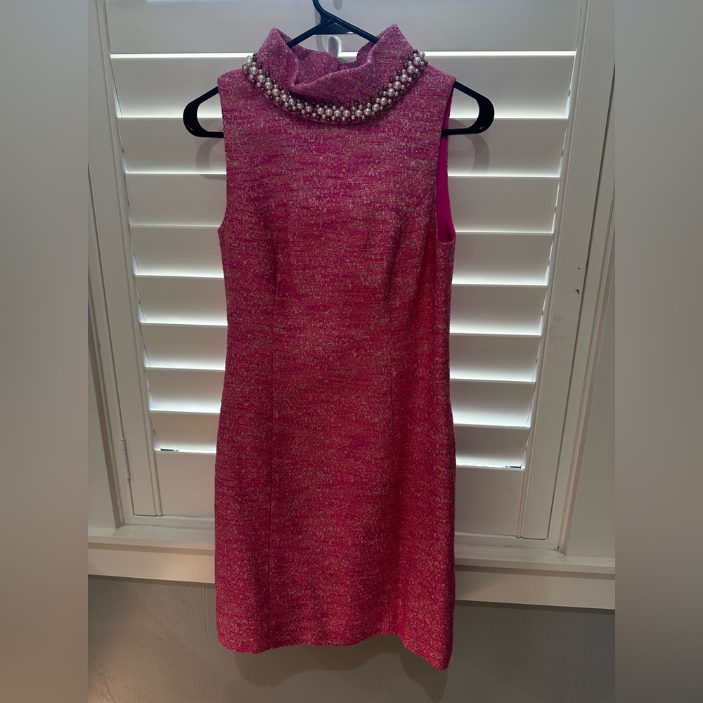 Lilly Pulitzer Pink Sheath Mini Dress for Cocktail